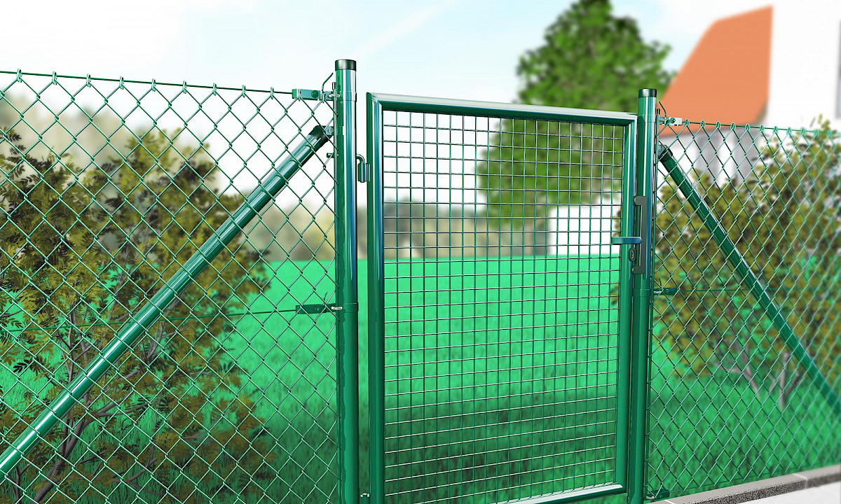 Garten Tor 1-flügelig — Beispielabbildung